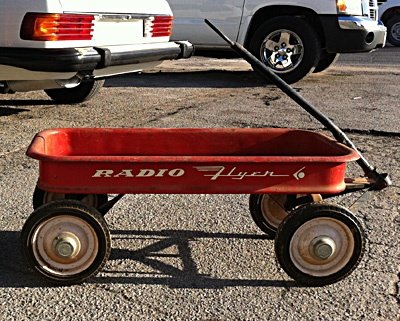 Antique Radio Flyer Wagon